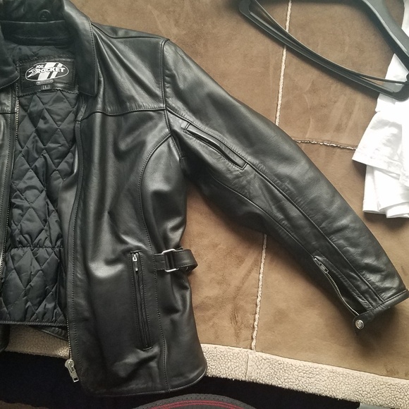 Joe Rocket leather jacket - Picture 3 of 5